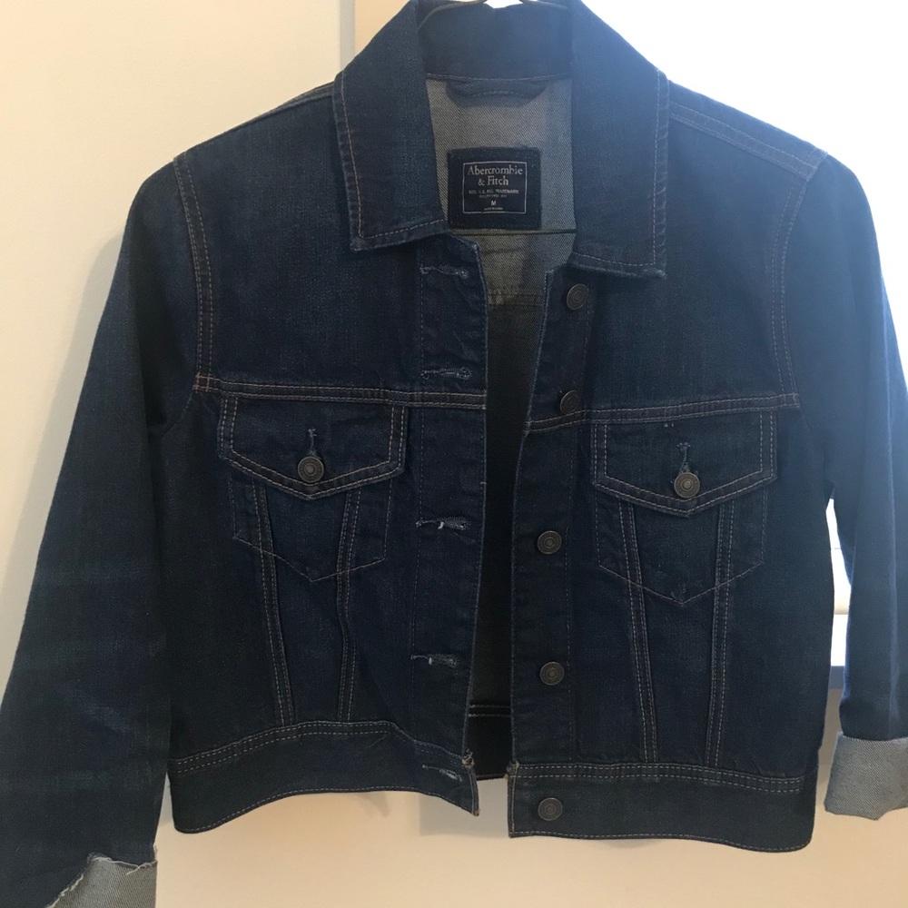 Abercrombie and Fitch denim jacket size M